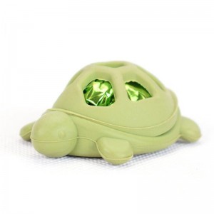 Katzenspielzeug Gummischildkröte